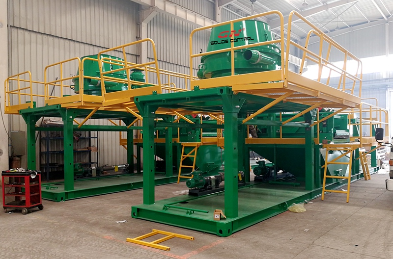 1-skid cuttings drying system